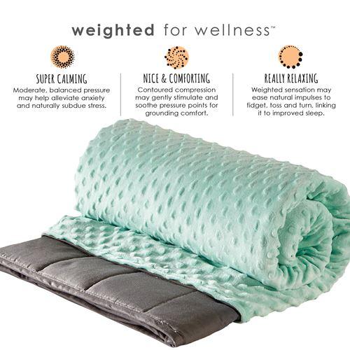 PureCare Zensory 7lb Kids Weighted Blanket + Duvet Cover - Image 5