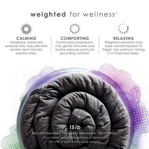 PureCare Zensory 15lb Weighted Blanket - Image 3